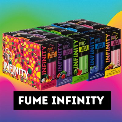 FUME INFINITY DISPOSABLE  3500 PUFFS (60ML) 5CT/BOX