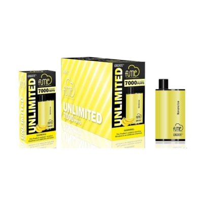 FUME UNLIMITED 7K PUFFS DISPOSABLE  (70ML)  5CT/BOX