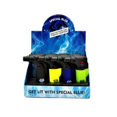 SPECIAL BLUE BERNIE RUBBER TORCH LIGHTER (LT109M) 12CT/ BOX