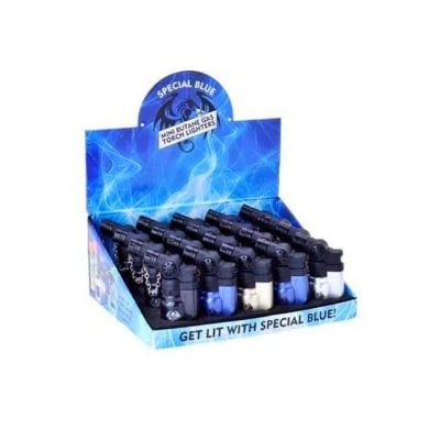SPECIAL BLUE MINI METAL LIGHTER (LT101) 20CT/BOX