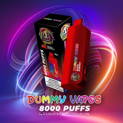 DUMMY VAPES 5% DISPOSABLE (90ML) 8K PUFFS 5CT/BOX