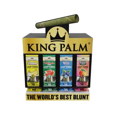 KING PALM 2PK MINI ASSORTED FLAVORS CONES 80CT/ BOX